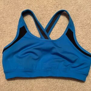 Blue Sports Bra